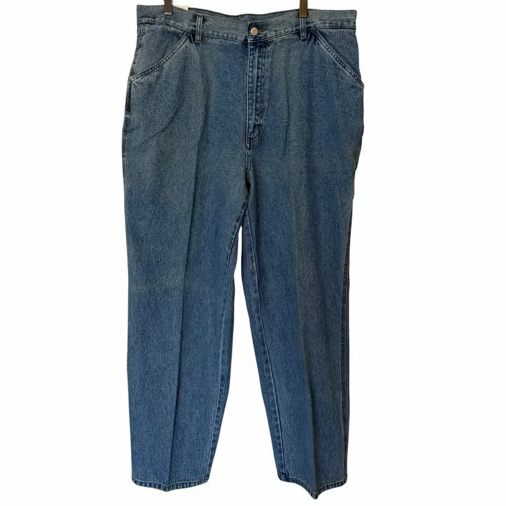 WRANGLER Men's Loose Fit Carpenter Jeans New With Tag, Size 38X32